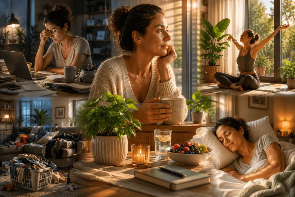 Sua casa pode aumentar seu estresse? Ambiente, cortisol e recuperação do corpo