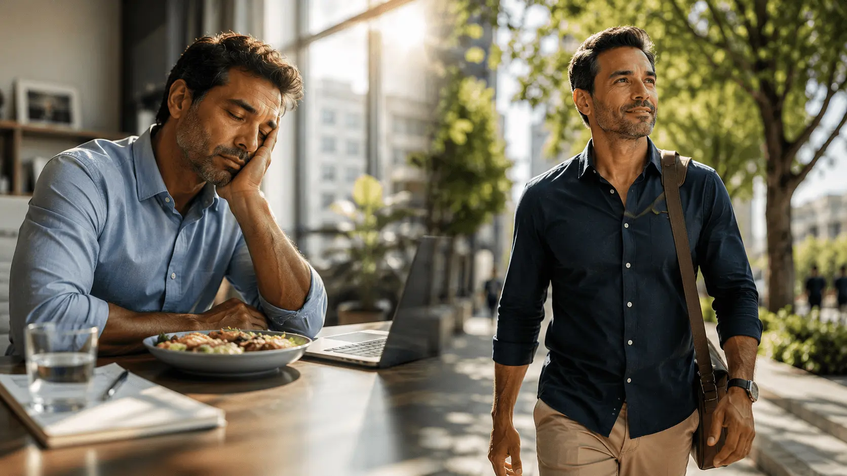 Por que você se sente cansado depois do almoço: é o seu relógio biológico.