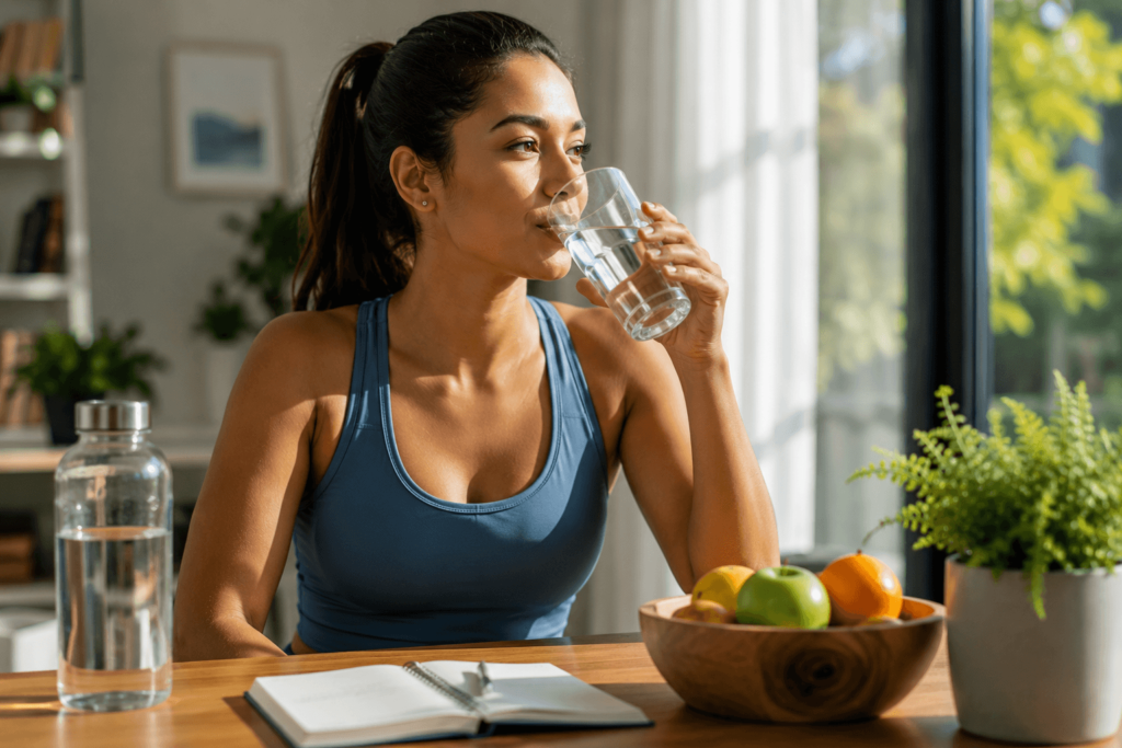 Quanto de água devemos beber por dia?