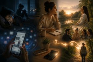 Uso excessivo do celular, rolagem infinita e solidão: o problema não é a tela, é a forma como você usa