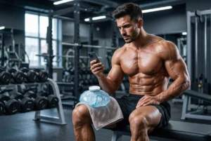 Aplicar gelo após o treino realmente prejudica o crescimento muscular?