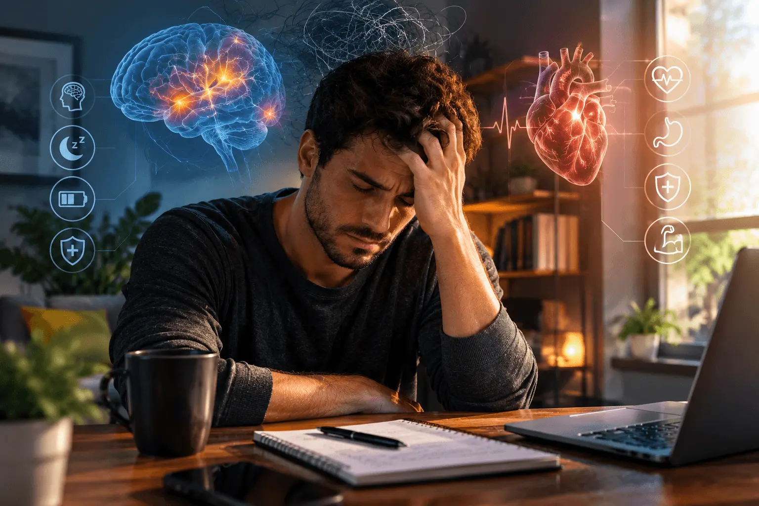 Estresse: Como Ele Afeta Sua Saúde Física e Mental